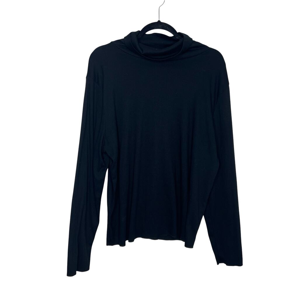 Wild Fable Black Long Sleeve Turtle Neck Size 4X
